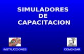 SIMULADORES DE CAPACITACION COMENZARINSTRUCCIONES.