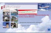 Vivaaerbus LA/Ontario – Nuevas Oportunidades de Vuelos hacia México Aeropuerto Internacional LA/Ontario 10 Diciembre, 2014.