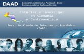 Estudiar e investigar en Alemania y Centroamérica Servicio Alemán de Intercambio Académico (DAAD)
