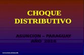 CHOQUE DISTRIBUTIVO ASUNCION – PARAGUAY AÑO 2014 .