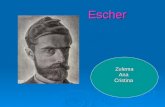 Escher ZulemaAnaCristina. Maurits Cornelis Escher  Nació el 17 de junio de 1898 en Leeuwarden (Países Bajos), su padre era ingeniero hidráulico G.A.Escher.