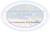 La Ciudad antes de la República. Roldán Hervás, J. M. (1982) “Historia de Roma. Tomo 1: La República romana” Madrid, ed. Cátedra.