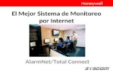El Mejor Sistema de Monitoreo por Internet AlarmNet/Total Connect Honeywell.