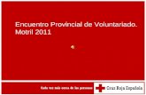 Encuentro Provincial de Voluntariado. Motril 2011.