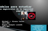 Michael J. Rivera Torres 2015-068 Miguel Vazquez Lizardi 2015-089 Literatura Hispanoamericana Sección 138 Profa. Maria G. Rosado.