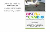 Proyecto: Mejorando el entorno escolar del Jardín de Niños 491 t/m JARDÍN DE NIÑOS 491 TURNO MATUTINO RICARDO FLORES MAGÓN GUADALAJARA, JALISCO.