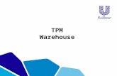 TPM Warehouse. TPM Administrativo + Pilar de SHE Crea un sistema que asegura Los mas altos procedimientos estándar de Seguridad, Salud ocupacional y medio.