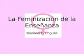 La Feminización de la Enseñanza Mariano F. Enguita.
