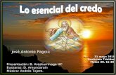 31 mayo 2015 Santísima Trinidad Mateo 28, 16-20 Presentación: B. Areskurrinaga HC Euskaraz: D. Amundarain Música: Andrés Tejero. José Antonio Pagola.