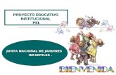 PROYECTO EDUCATIVO INSTITUCIONAL PEI. JUNTA NACIONAL DE JARDINES INFANTILES. INFANTILES.