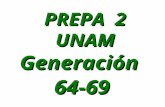 PREPA 2 UNAM Generación64-69. PREPA DOS – EXALUMNOS GEN. 64 - 69 Desayuno abril del 2008.