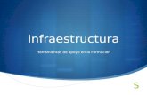 Infraestructura Herramientas de apoyo en la Formación.