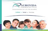 Aurovida Farmacéutica S.A. de C.V. es una empresa mexicana comprometida con una vida saludable; filial de Aurobindo Pharma Ltd. establecida en la India.