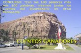 CONCURSO: “Con tus 100 palabras más mis 100 palabras, creamos juntos los cuentos del bicentenario en Arica Parinacota”.
