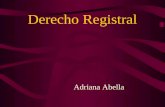 Derecho Registral Adriana Abella. REGISTRO INMOBILIARIO ARGENTINO Sistema registral es declarativo (art. 2505 del CC., y los arts. 2, 20 y cc. Ley N°