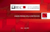 « INFORME ECONÓMICO DE LA CONSTRUCCIÓN (IEC)» Lima - Junio 2015.