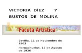 VICTORIA DÍEZ Y BUSTOS DE MOLINA Sevilla, 11 de Noviembre de 1903 Hornachuelos, 12 de Agosto de 1936.