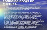 GERENCIA BECAS - JUNIO 08 FONDO DE BECAS DE CULTURA Destinadas a ecuatorianos y ecuatorianas creadores, artistas y gestores culturales que requieren de.