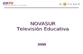 NOVASUR Televisión Educativa 2008. DEPARTAMENTO DE ESTUDIOS 1.Diagnosis 2.Propuesta.
