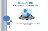 R EDES DE COMPUTADORES Por: Luis Fernando Rangel Acevedo Grado: 6A.