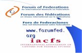 Www.forumfed.org. Un diálogo mundial sobre federalismo Gobiernos locales y regiones metropolitanas.