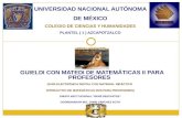 GUIELDI CON MATEDI DE MATEMÁTICAS II PARA PROFESORES (GUÍA ELECTRÓNICA DIGITAL CON MATERIAL DIDÁCTICO INTERACTIVO DE MATEMÁTICAS DOS PARA PROFESORES) GRUPO.