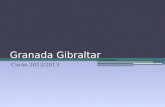 Granada Gibraltar Curso 2012/2013. Lunes 18 Marzo MURCIA – GRANADA – PARQUE DE LAS CIENCIAS. 8:00 hrs. Salida desde el IES Miguel Espinosa. Llegada a.