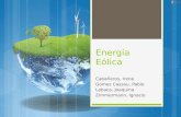 Energía Eólica Cabañeros, Irene Gomez Cassou, Pablo Labaca, Joaquina Zimmermann, Ignacio.