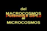 Potencias de 10 del MACROCOSMOS al MICROCOSMOS Aumentando el ZOOM.