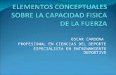 OSCAR CARDONA PROFESIONAL EN CIENCIAS DEL DEPORTE ESPECIALISTA EN ENTRENAMIENTO DEPORTIVO.