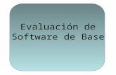 Evaluación de Software de Base. Sistemas Operativos Es un c onjunto de software de sistema que controla como las aplicaciones acceden al hardware (Dispositivos.