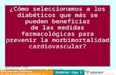 Diabetes tipo 2 Evaluación crítica de las principales evidencias en: Preguntas para responder ¿Es el riesgo cardiovascular de los pacientes diabéticos.