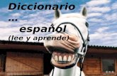 Diccionario … español (lee y aprende) INESTABLE : Mesa norteamericana de Inés.