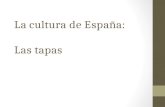 La cultura de España: Las tapas. Segovia, España.