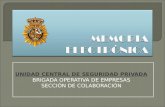 UNIDAD CENTRAL DE SEGURIDAD PRIVADA BRIGADA OPERATIVA DE EMPRESAS SECCIÓN DE COLABORACIÓN.