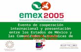 1 Evento de cooperación internacional y presentación entre los Estados de México y las Comunidades Autonómicas de España. XXV REUNIÓN CONAGO Oaxaca, Oaxaca,
