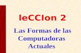 Las Formas de las Computadoras Actuales leCCIon 2.