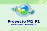 Proyecto M1 P2 INDICADORES MONITOREO. Objetivos General Identificar y monitorear los sistemas de producción de leche competitivos en las distintas macrozonas.