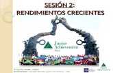 SESIÓN 2: RENDIMIENTOS CRECIENTES Proyecto TITAN - Callao Economistas: Yennyfer Morales y José Luis Almerco – USIL.