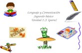 Lenguaje y Comunicación Segundo básico Unidad 2 (I Iparte)
