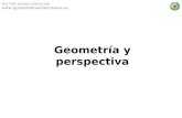 WOLTERS KLUWER EDUCACIÓN  Geometría y perspectiva.