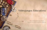 Videojuegos Educativos María Elena Noriega Rivas Nelson Ricardo Grimaldos Baptista.