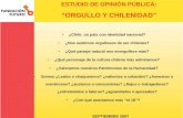 ESTUDIO DE OPINIÓN PÚBLICA: “ORGULLO Y CHILENIDAD” SEPTIEMBRE 2007 ¿Chile: un país con identidad nacional? ¿Nos sentimos orgullosos de ser chilenos? ¿Qué.