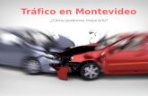 Tráfico en Montevideo ¿Cómo podemos mejorarlo?. Concepto de la campaña “Todos podemos ser inspectores de tránsito”