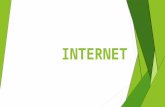 INTERNET. internet se remonta al temprano desarrollo de las redes de comunicación. La idea de una red de ordenadores diseñada para permitir la comunicación.