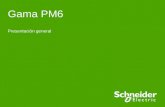 Gama PM6 Presentación general. PM6 - Schneider Electric - 2011 2 Índice ●Descripción ●Utilización ●Propuesta de distribución aérea ●Configuraciones ●Componentes.