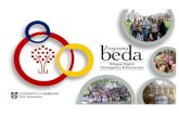 ¿Qué es el programa BEDA? Consiste en una implantación gradual de la enseñanza bilingüe Español-Inglés en los Colegios Concertados de FERE-CECA Madrid.