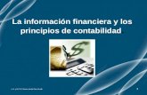 La información financiera y los principios de contabilidad. L.A. y M.C.E. Emma Linda Diez Knoth 1.