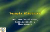 1 Terapia Eléctrica DAE, Desfibrilación, Cardioversión y Marcapasos.