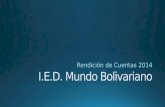 Rectora NoNombres Y ApellidosRepresentacion 1Ludys Maria Casadiego BastidasI.E.D. Mundo Bolivariano Consejo Directivo NoNombres Y ApellidosRepresentacion.